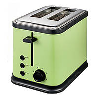 Тостер Grunhelm GTR017G 750 Вт оливковый кухонный прибор для поджаривания хлеба тостов