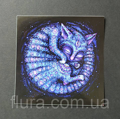 Стікер Fluranet ( авторська наліпка, репродукція картини Nita Kravets ), фото 1