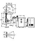 Змішувач зі стартовим комплектом GROHE BLUE PROFESSIONAL 31324001 хром латунь 113527, фото 2