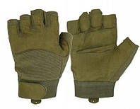 Тактические перчатки Mil-Tec без пальцев Olive 12538501 размер XL