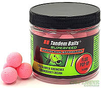 Бойлы Tandem Baits Fluo Pop-Up 16mm 70g Strawberry Cream (Клубника) "Оригинал"