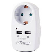 Зарядное устройство EnerGenie 2 USB x 2.1A (EG-ACU2-02) (код 1346171)