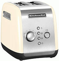 Тостер KitchenAid Artisan 5KMT221EAC 1100 Вт кремовый кухонный прибор для поджаривания хлеба тостов