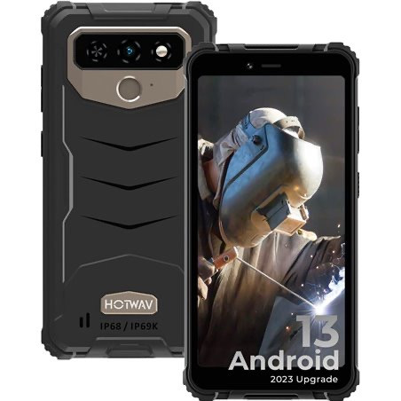 Смартфон Hotwav T5 Max Grey 4/64Gb 6050mAh NFC Android 13 +стекло - фото 1 - id-p1866504681