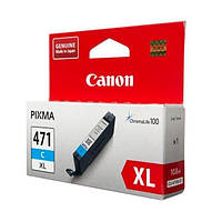 Картридж CANON (CLI-471XL) PIXMA MG5740/MG6840 Cyan (0347C001) (код 795320)