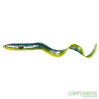 Силикон Savage Gear 3D Real Eel Loose Body 200mm 27.0g Green Yellow Glitter 1шт "Оригинал"