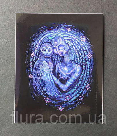 Стікер Fluranet ( авторська наліпка, репродукція картини Nita Kravets ), фото 1