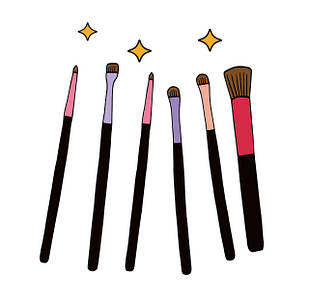 Пензлі для нігтів