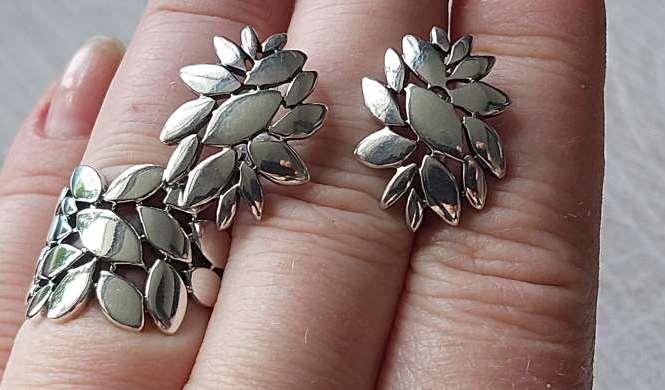 Срібний набір прикрас, фото 1