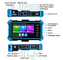 Moнітор тестер відеоспостереження IPC-5100C Plus 8MP IP CVI TVI AHD POE 12 в, Wi-Fi для настроювання відеокамер, фото 6