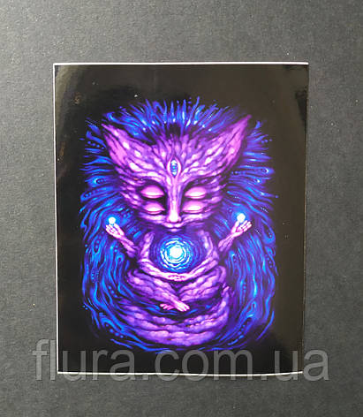 Стікер Fluranet ( авторська наліпка, репродукція картини Nita Kravets ), фото 1