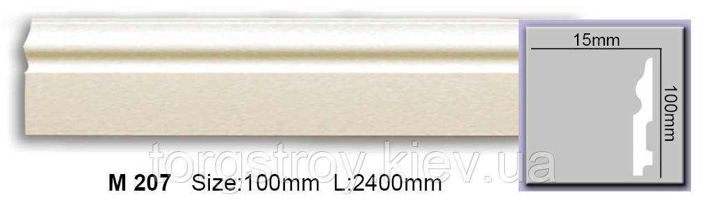 Молдинг M 207 (2,44 м) Harmony