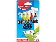 Фломастери COLOR PEPS, 5 кол. MP.844705 ТМMaped (код 1264450)