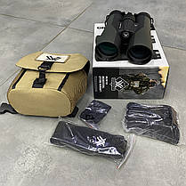 Бінокль Vortex Crossfire HD 12x50 (CF-4314), фазова корекція, FMC, водозахист, сумка на груди, фото 3