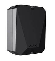 Модуль Ajax MultiTransmitter, Black, для подключения проводной сигнализации к Ajax и управления охраной в