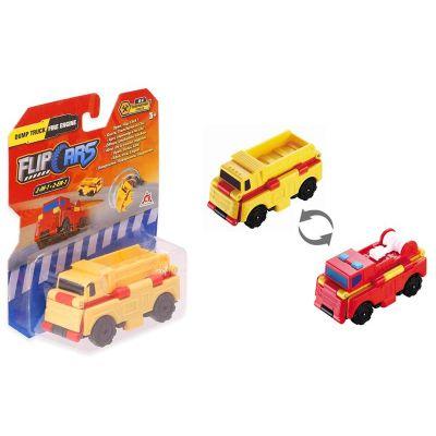 Машина Flip Cars 2 в 1 Самоскид і Пожежний автомобіль (EU463875-07) (код 1279586)