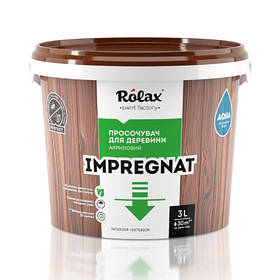 Імпрегнат лак для дерева декоративно-захисний тонуючий ЖОВТИЙ 1л Ролакс