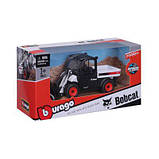 Спецтехніка Bburago Навантажувач Bobcat Toolcat 5600 10 см (18-31806) (код 1376065), фото 6