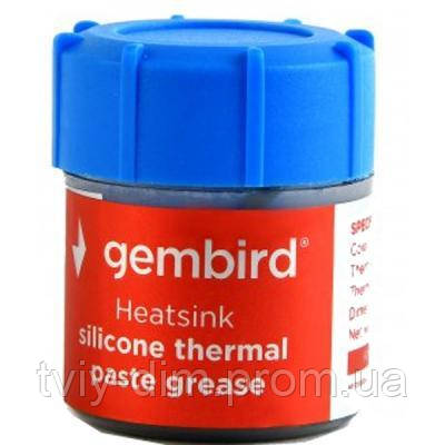 Термопаста Gembird TG-G15-02 15 g, grey f.CPU&VGA (код 965383)