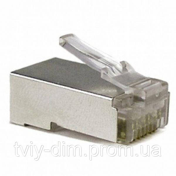 Конектор RJ45 cat.5e FTP 100 шт DIGITUS (A-MO8/8SRS) (код 657519)