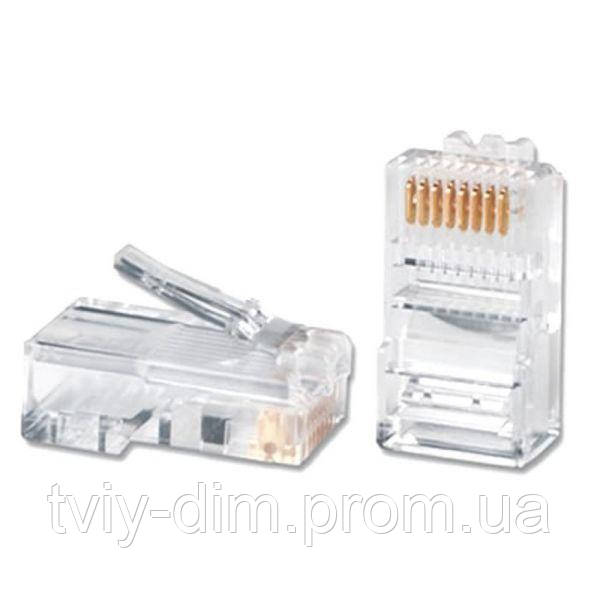 Конектор RJ45 cat.5e UTP 8p8c Atcom (3796) (код 659609)