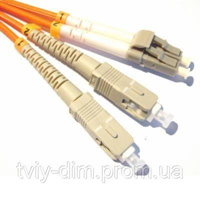 Оптичний патчкорд DIGITUS SC-SC, duplex, 3 m (DK-2922-03) (код 657045)