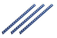 Пластикові пружини для біндера 2E, 08 мм, сині, 100 шт. 2E-PL08-100CY (код 1423212)