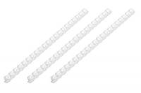 Пластикові пружини для біндера 2E, 12 мм, білі, 100 шт. 2E-PL12-100WH (код 1423223)