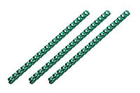 Пластикові пружини для біндера 2E, 14 мм, зелені, 100 шт. 2E-PL14-100GR (код 1423230)