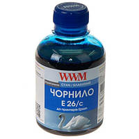 Чернила WWM (200 г) Epson Expression Premium XP-600/605/700/800, Cyan, (E26/C) (код 187887)