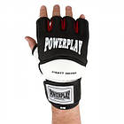 Рукавиці для MMA PowerPlay 3075 S Black/White (PP_3075_S_Bl/White) (код 1451543)