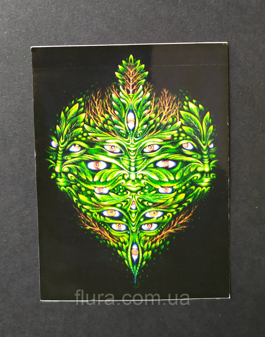 Стікер Fluranet ( авторська наліпка, репродукція картини Nita Kravets )