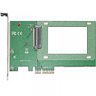 Контролер PCI-E - U.2, Frime, x4 to U.2 SFF8639 2.5" NVMe (ECF-PCIEtoSSD005.LP) (код 1327946)