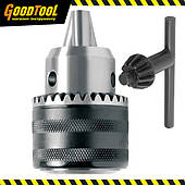 Патрон для дриля із ключем 3/8" х 24, 1.5-10.0мм INTERTOOL ST-3824