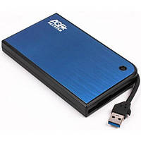 Карман внешний 2.5" AgeStar 3UB 2A14 (Blue), USB3.0, синий (код 183432)
