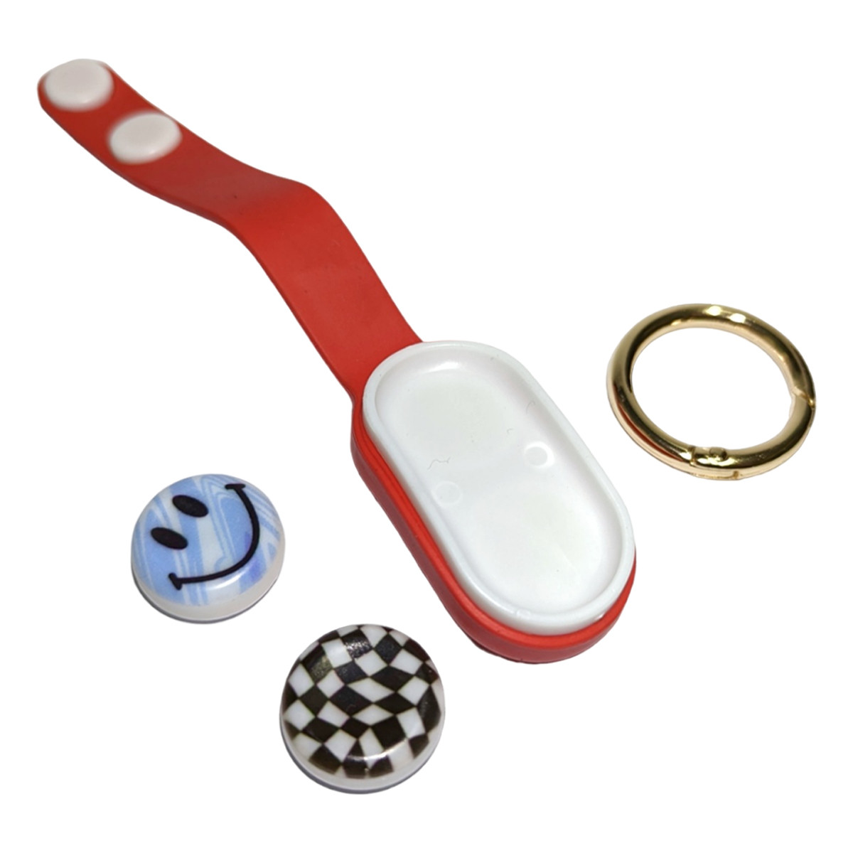 Розвиваюча іграшка-антистрес поппук Fidget Pop Puck для магнітних дисків PopSockets попсокет бузок червоний