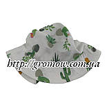 Оптом дитячі панамі 46, 48, 50, 52, 54 розмір панамка дитяча головні убори дитячі опт (ОП288), фото 2