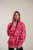 Худі Bape A Bathing Ape Shark Pink Camo Full Zip Unisex Hoodie, фото 7