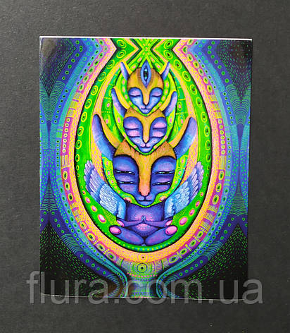 Стікер Fluranet ( авторська наліпка, репродукція картини Nita Kravets ), фото 1
