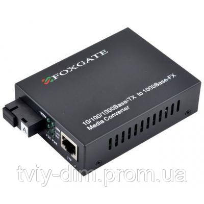 Медиаконвертер FoxGate EC-Q-1G-1SM-1550nm-20 (код 1123848)