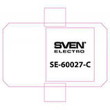 Електроустановний виріб SVEN SE-60027-C cream (4895134781644) (код 670634), фото 3