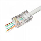 Конектор RJ 45 Cablexpert (LC-PTU-01/50) зі наскрізними отворами (50 шт./пач.) (код 868101)