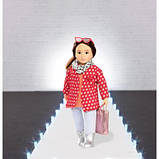 Аксесуар до ляльки Lori червоне пальто з візерунком (LO30014Z) (код 1377061), фото 2