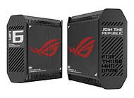 Маршрутизатор Asus ROG Rapture Gaming Mesh System GT6 (2PK black) (код 1379571)