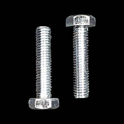 Болт оцинкований шестигранний М-8 80 мм для гайок