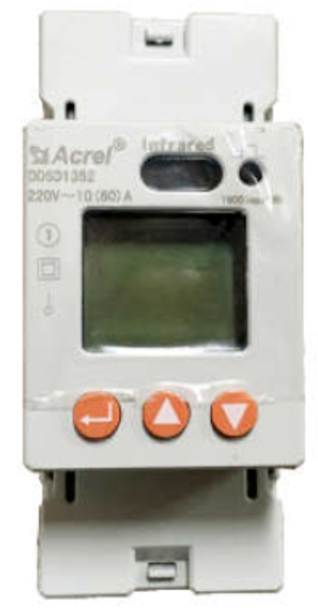 ЛІЧИЛЬНИК SOLIS 1P-60A-D (ACREL DDSD1352-C) ДЛЯ 1Ф ІНВЕРТОРА З Вбудованим EPM