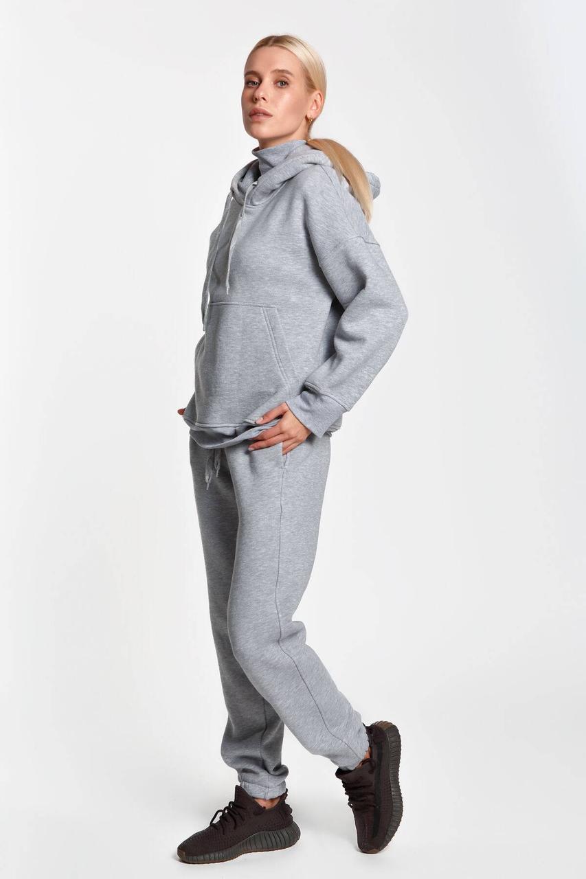 Костюм 3256-c01 L Сірий меланж, фото 1