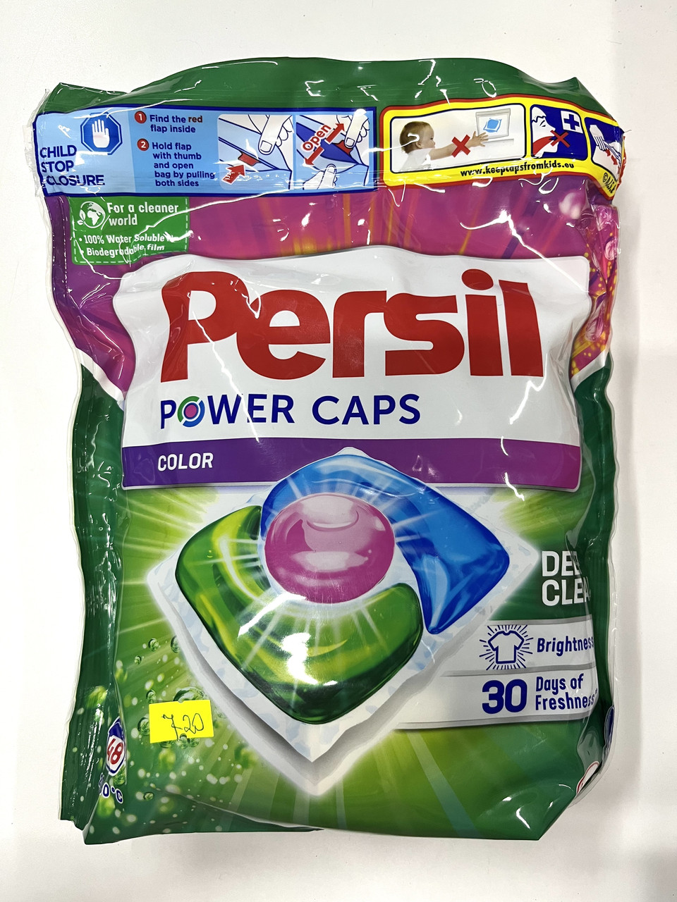 Капсули для прання Persil Discs Color Deep Clean 38 шт