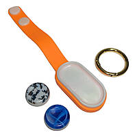 Развивающая игрушка-антистресс поппук Fidget Pop Puck игрушка для магнитных дисков PopSockets попсокет оранж