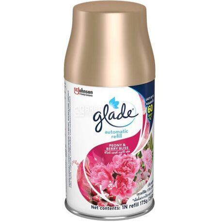 Освіжувач повітря балон "Glade" 269мл Півонія і соковиті ягоди